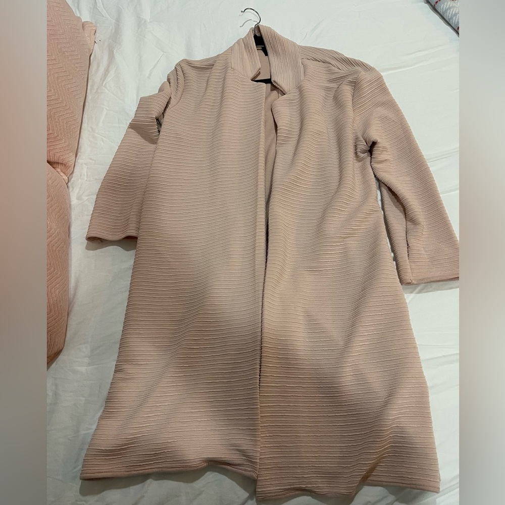 Pink Women's Sweater Coat